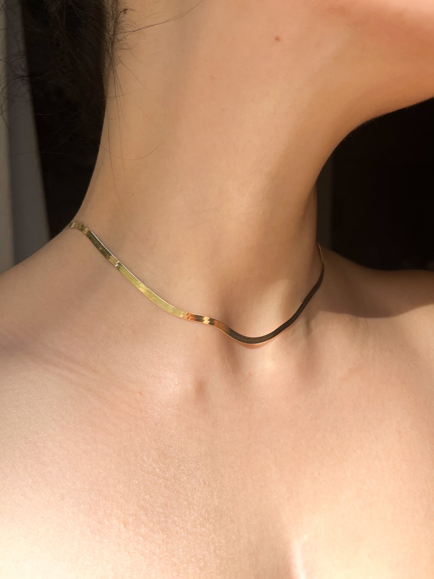 LIQUID GOLD NECKLACE | 5.6g
