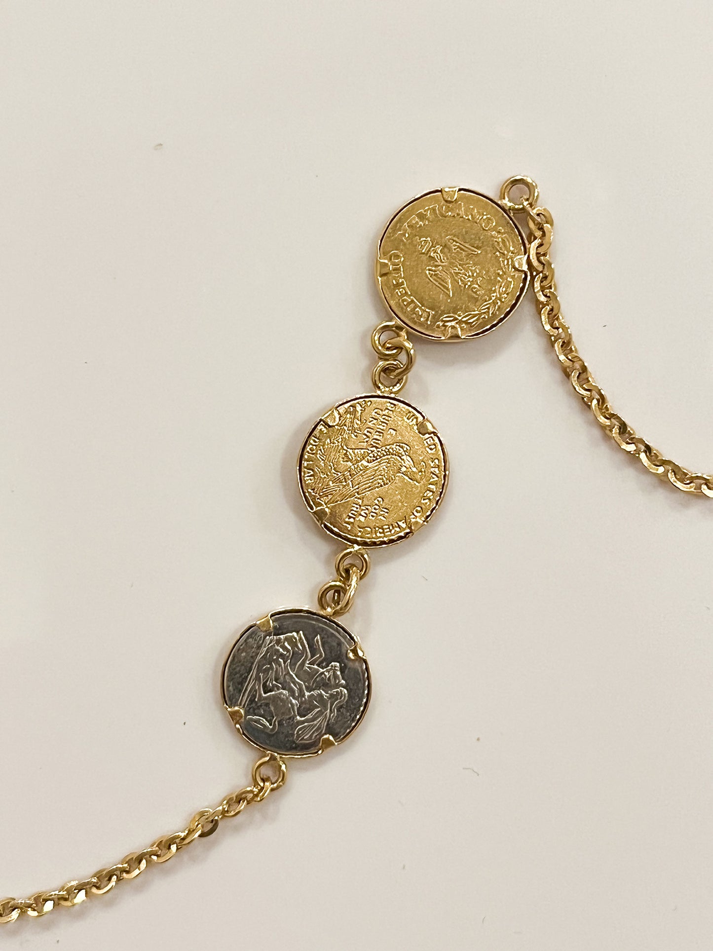 VINTAGE COIN BRACELET | 3.6g