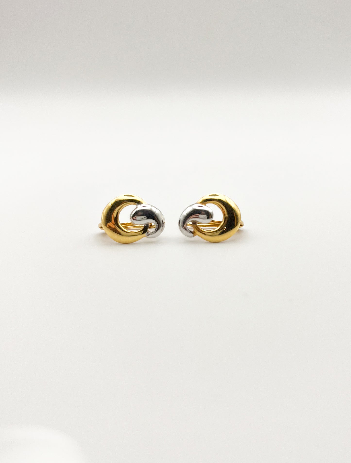 CARMEL 18K SOLID GOLD EARRINGS