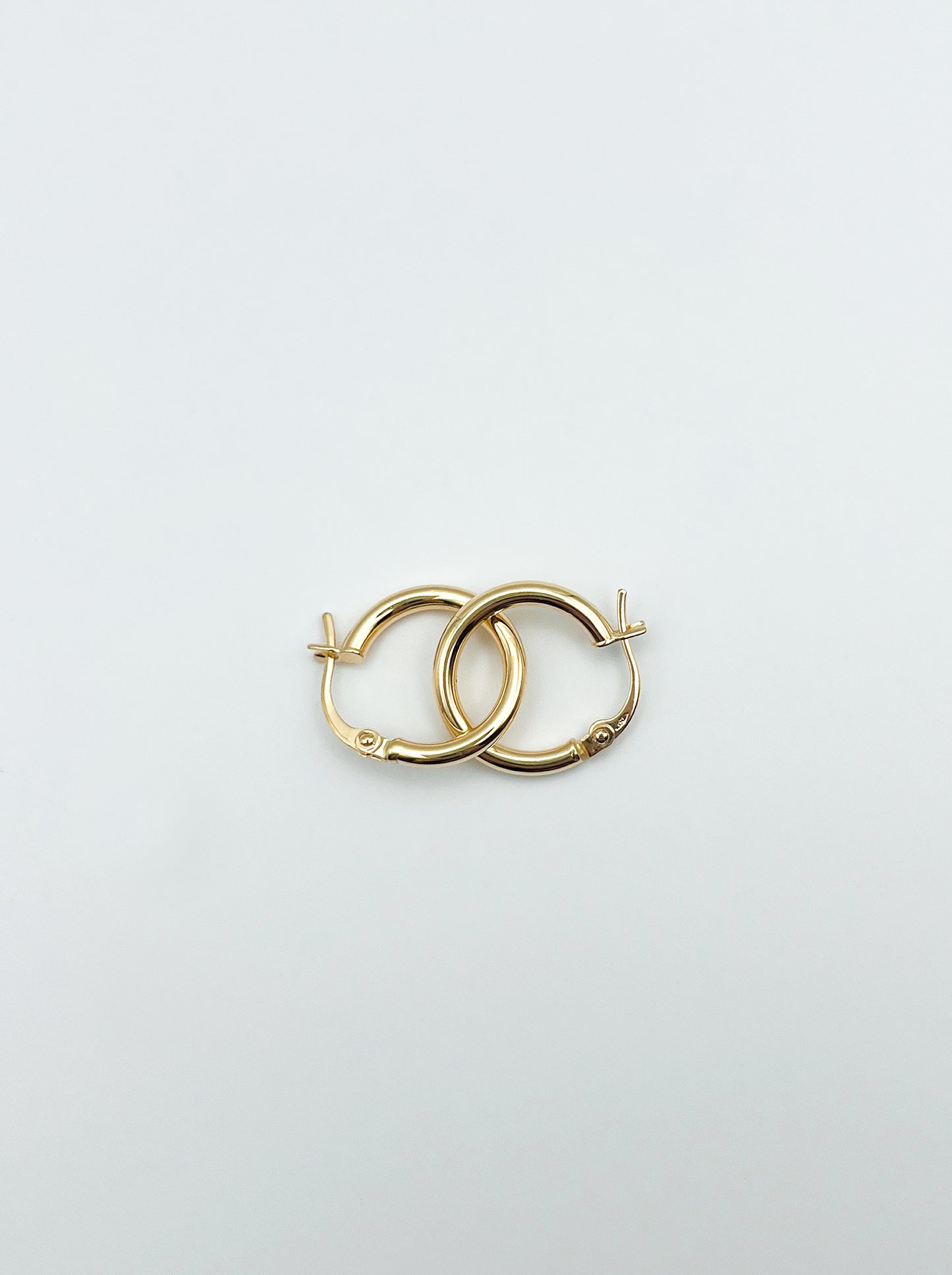 BALBOA 18K SOLID GOLD HOOPS