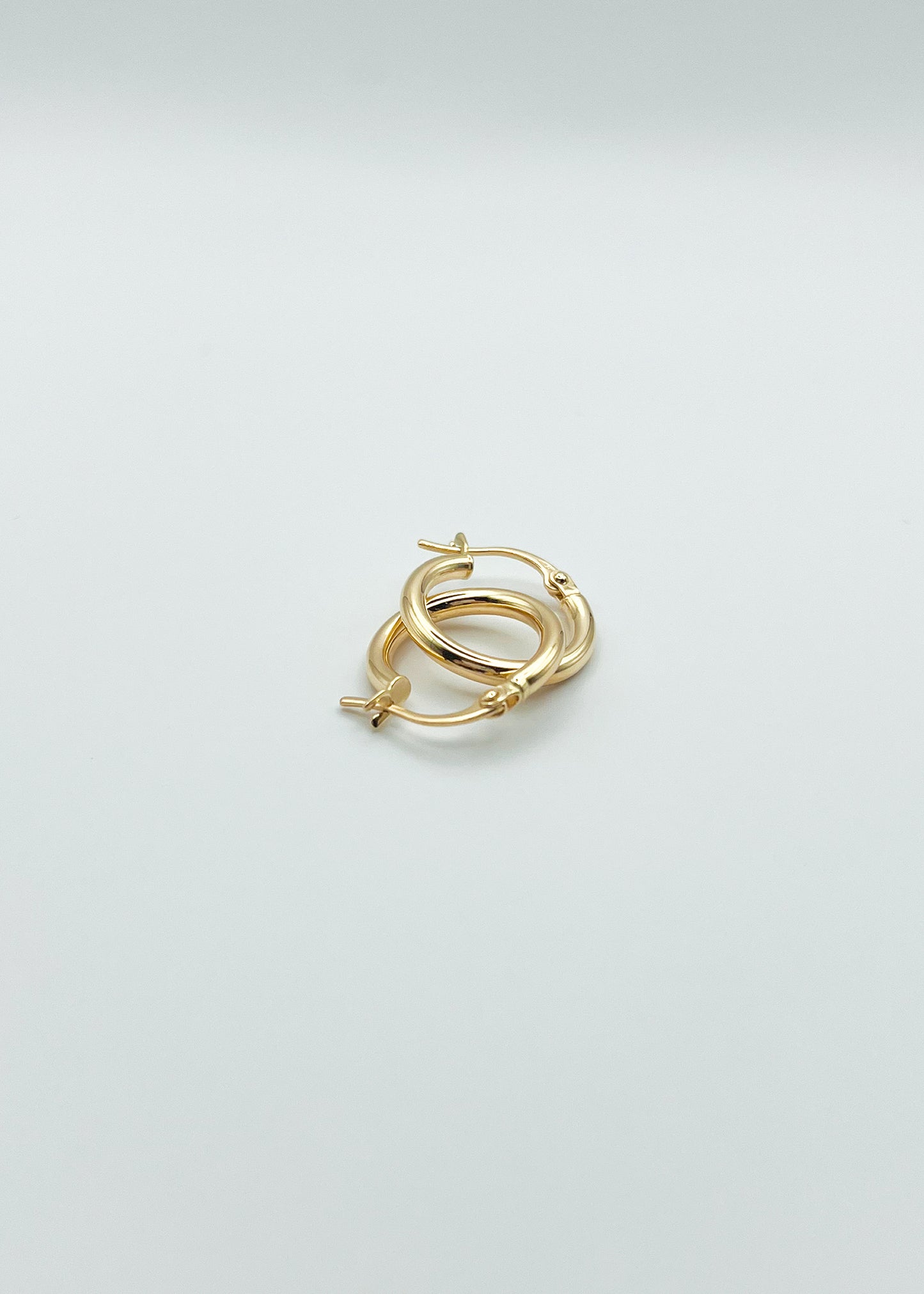 BALBOA 18K SOLID GOLD HOOPS