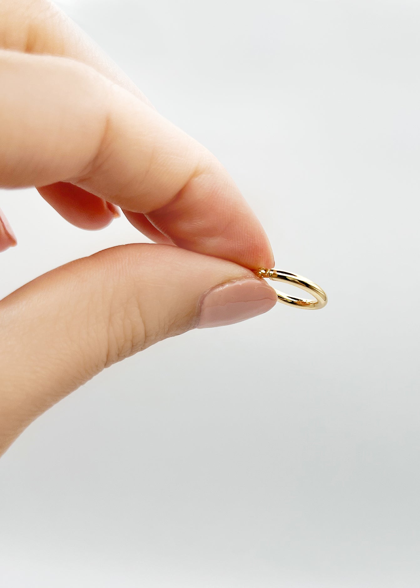 BALBOA 18K SOLID GOLD HOOPS