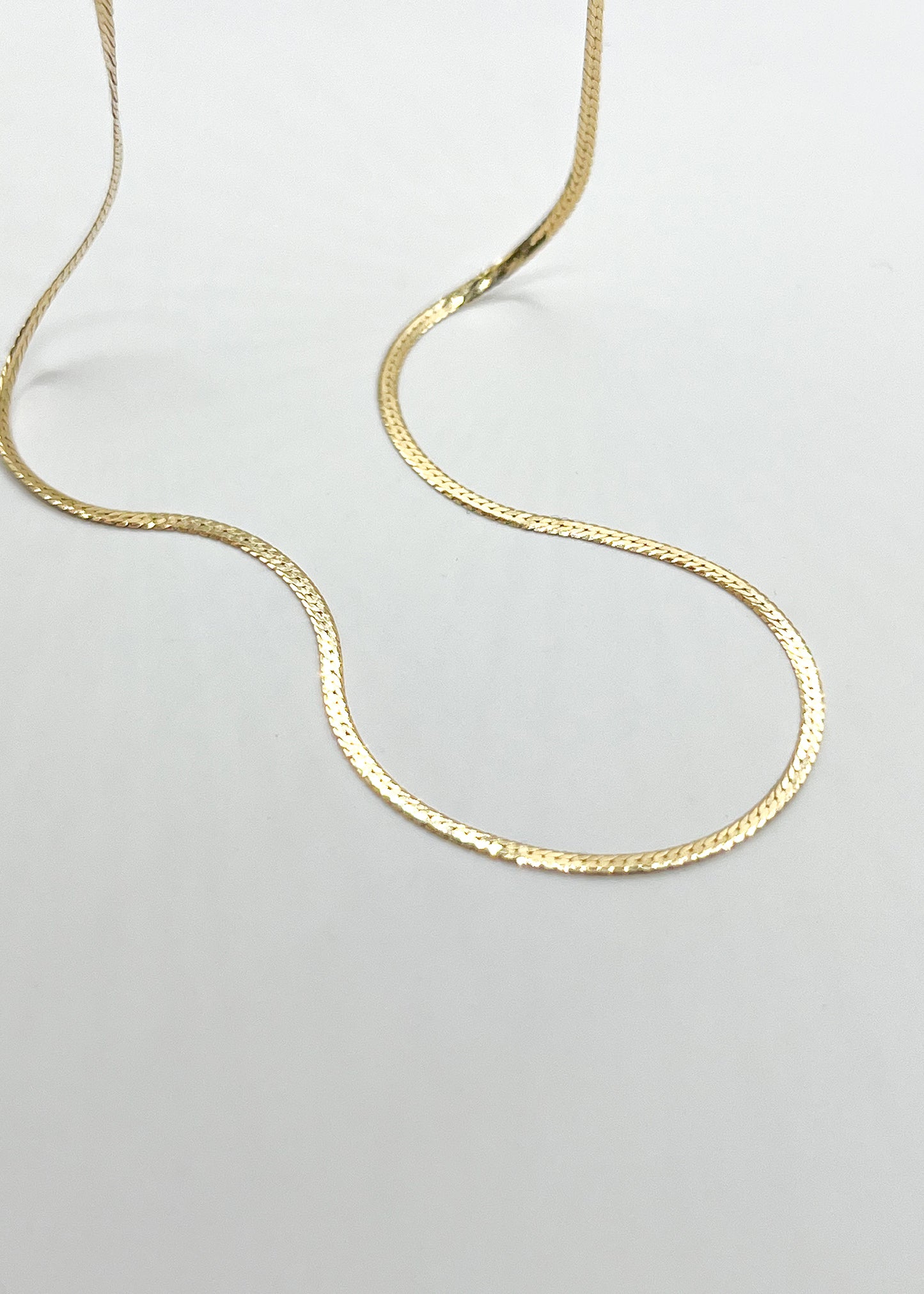 BEVERLY 18K SOLID GOLD NECKLACE