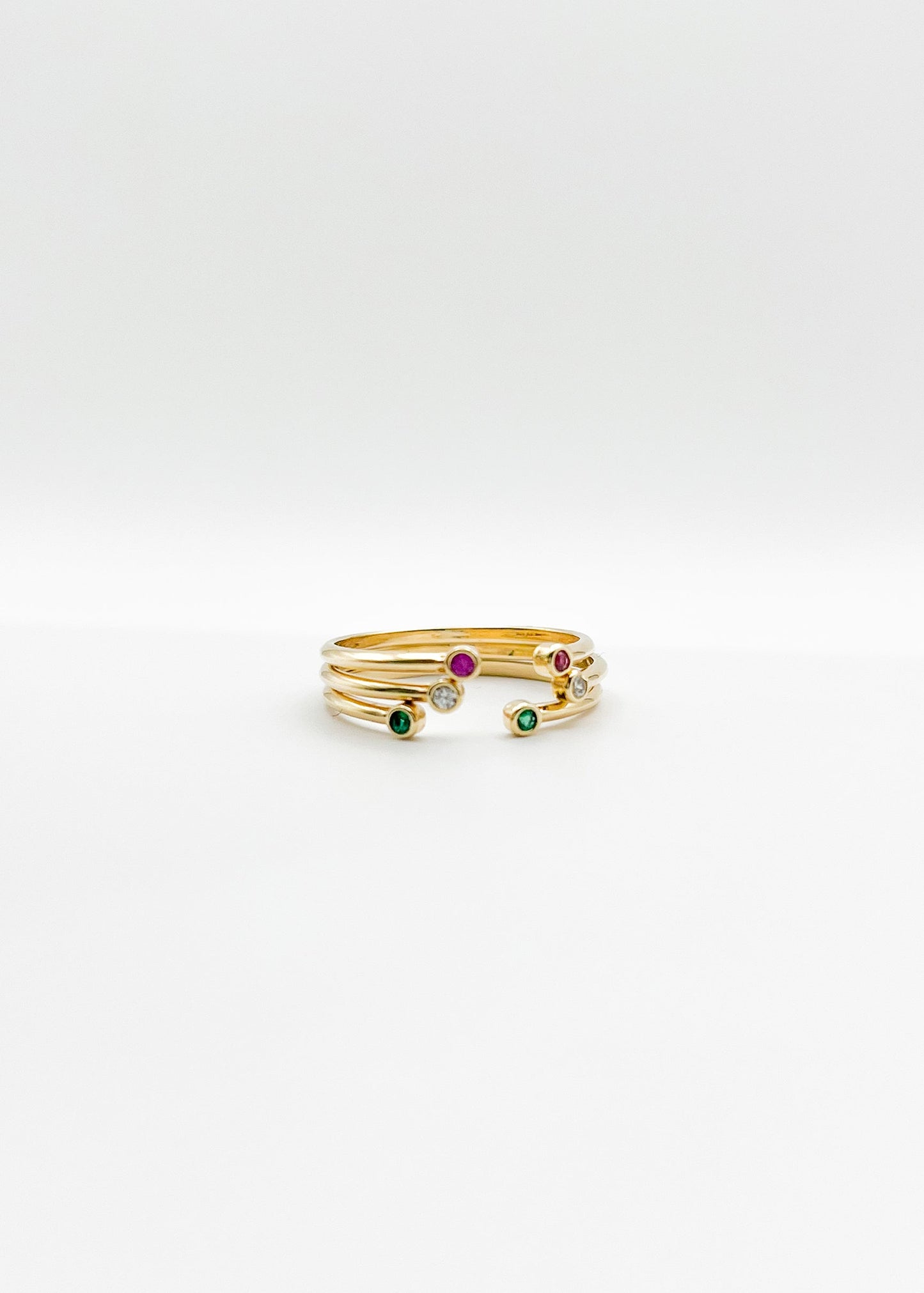 MELROSE 18K SOLID GOLD RING