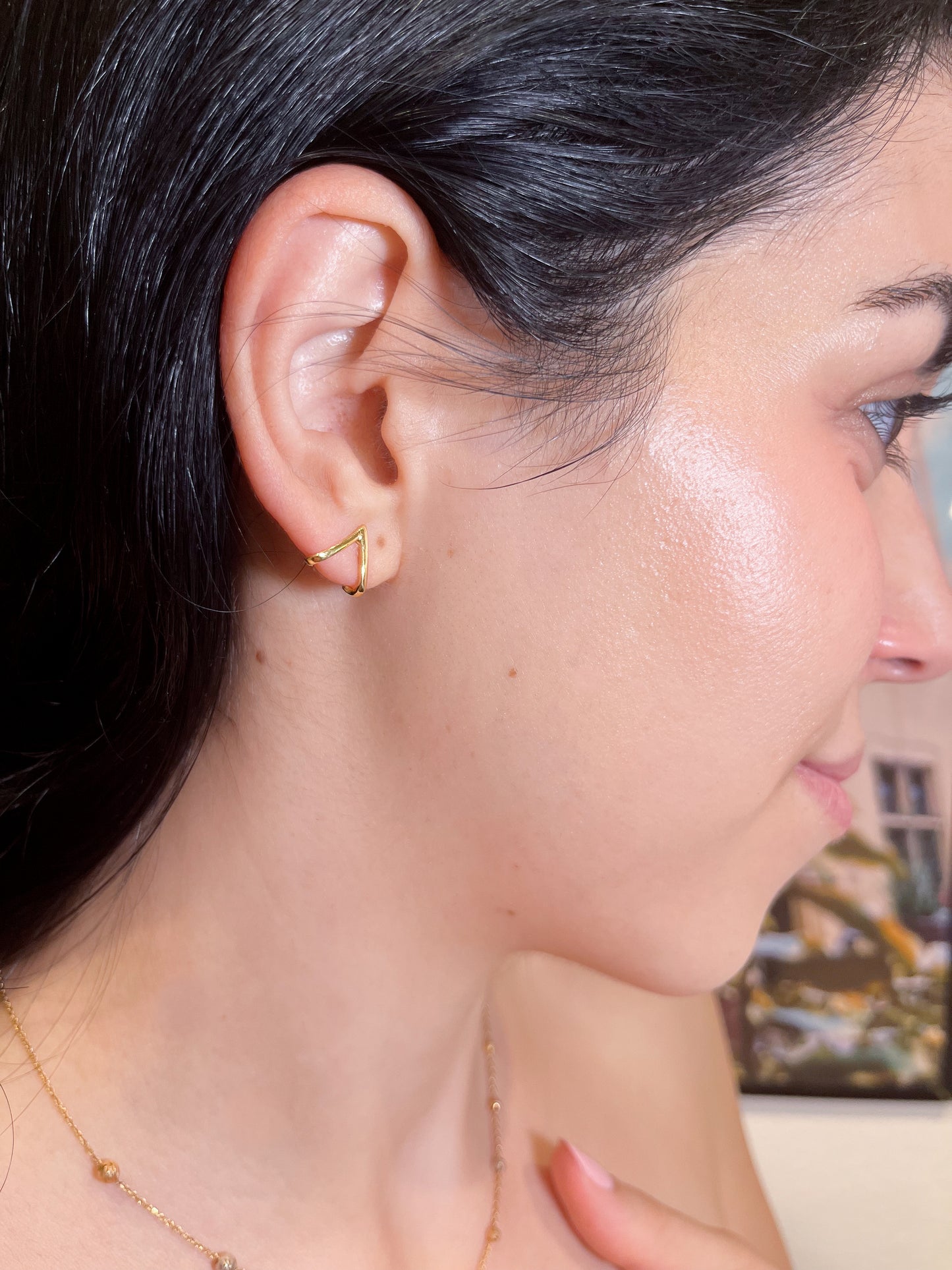 AYA STUDS | 18K • 1.7g