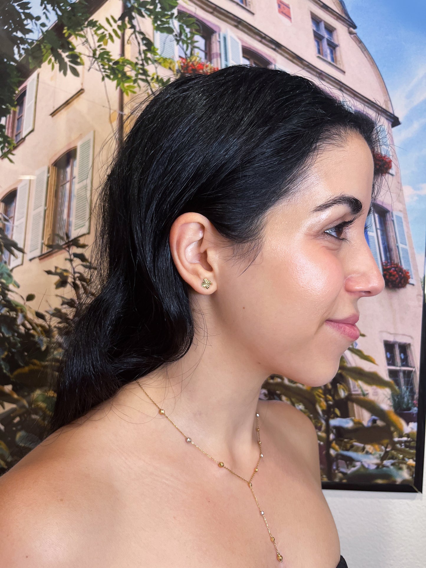 SANA STUDS | 18K • 1.02g