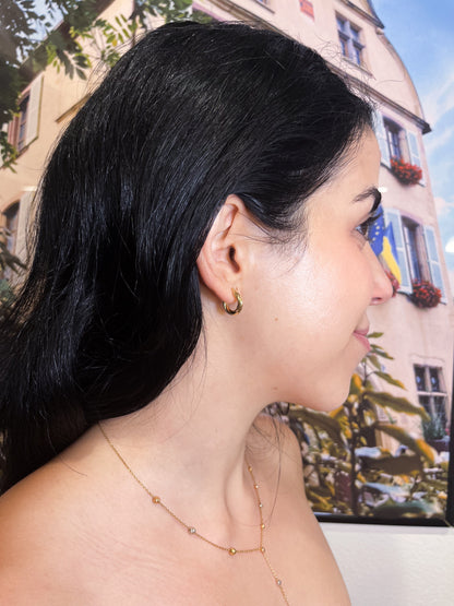 LEILA HOOPS | 18K • 1.3g