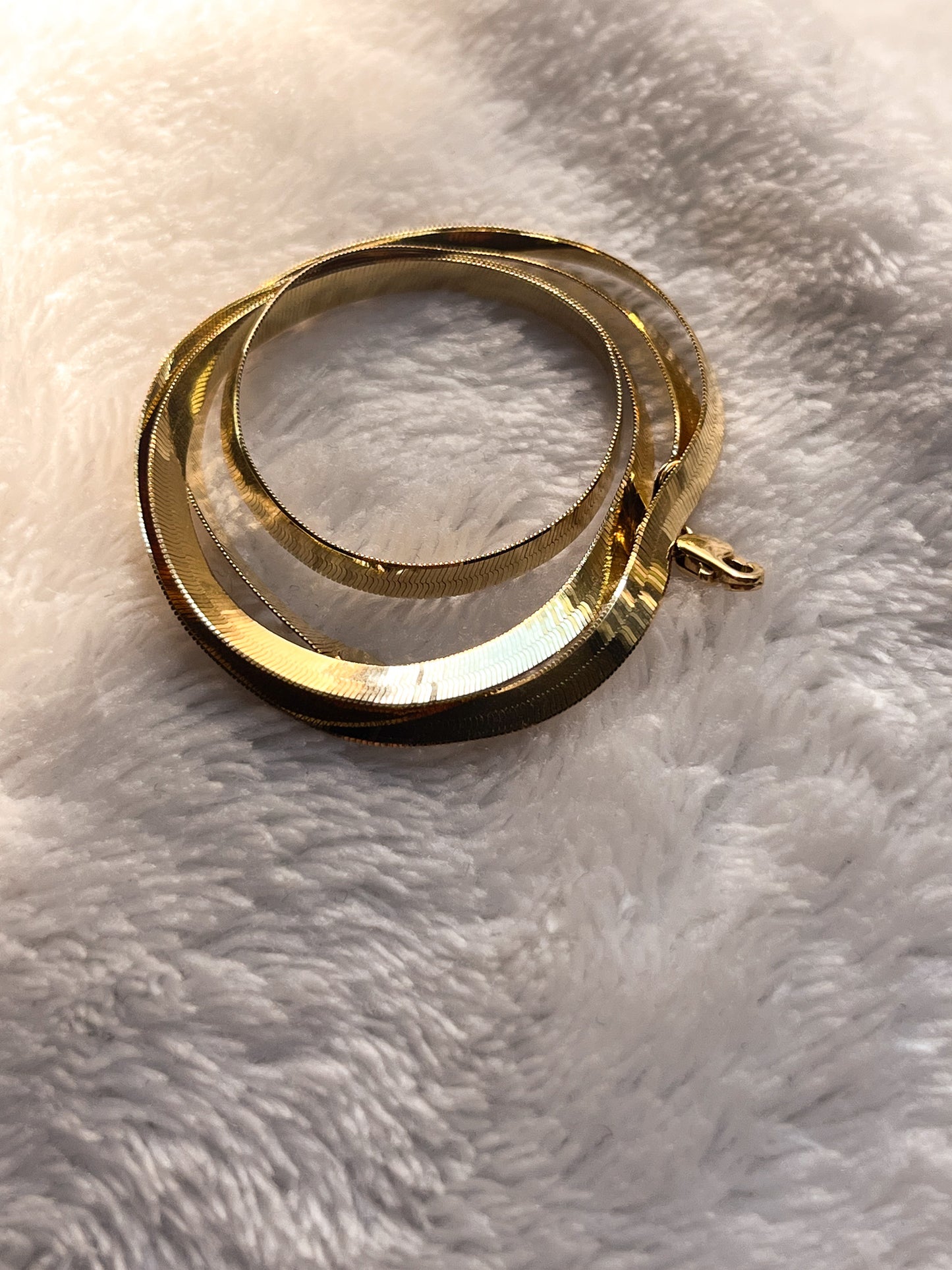 LIQUID GOLD NECKLACE | 5.6g