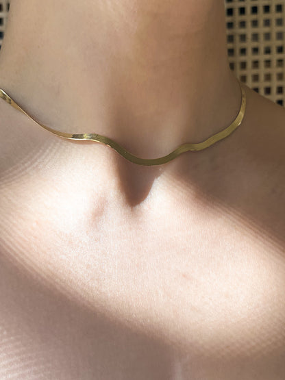 LIQUID GOLD NECKLACE | 5.6g