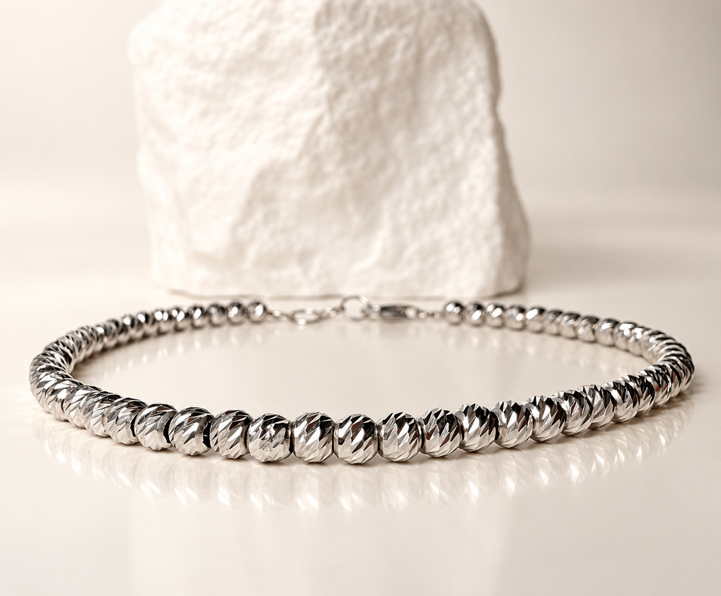 Classic Lina Bracelet - White Gold