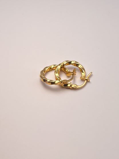 DINA HOOPS | 18K • 1.75g