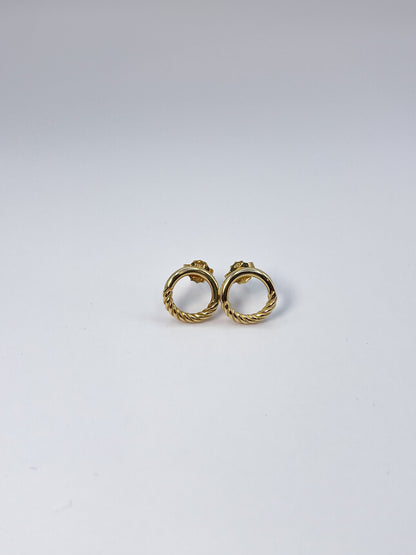 RHEA STUDS | 18K • 2.29g