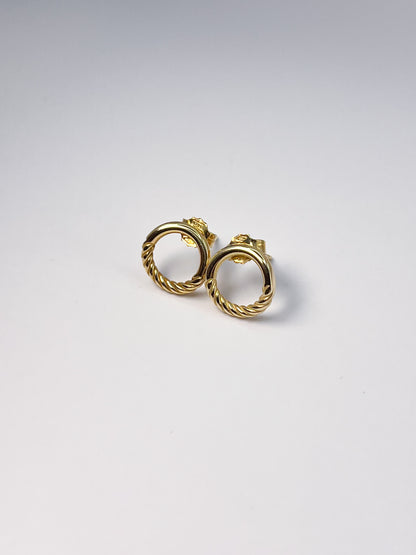 RHEA STUDS | 18K • 2.29g