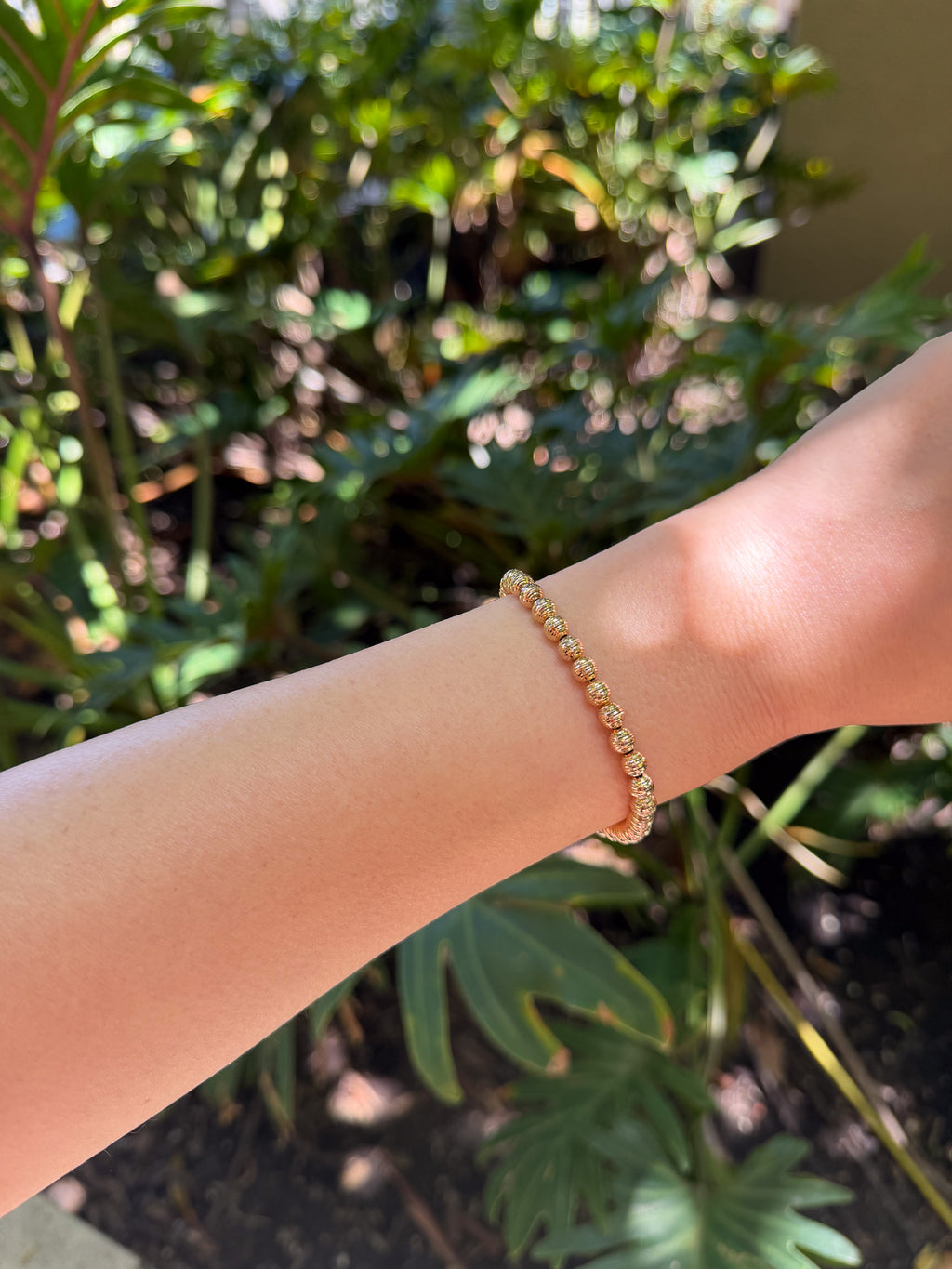 Grande Lina Bracelet: Yellow Gold, 6.5-7in