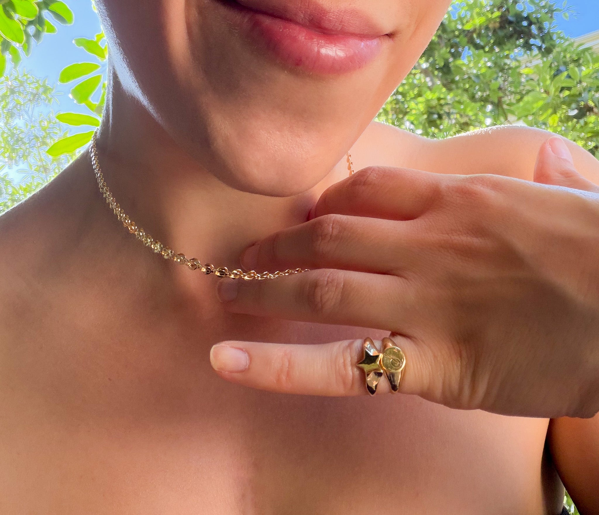 Celeste Signet Ring