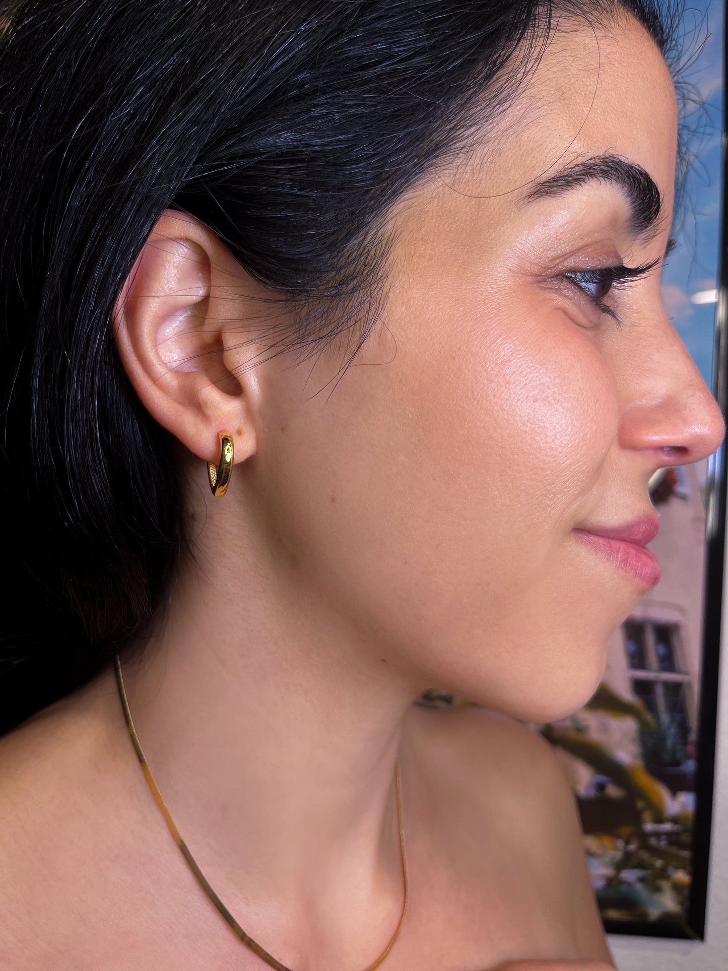 FEYROUZ HOOPS | 18K • 3.1g
