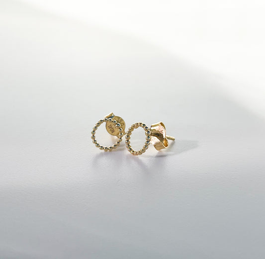 SOLANA 18K SOLID GOLD STUDS