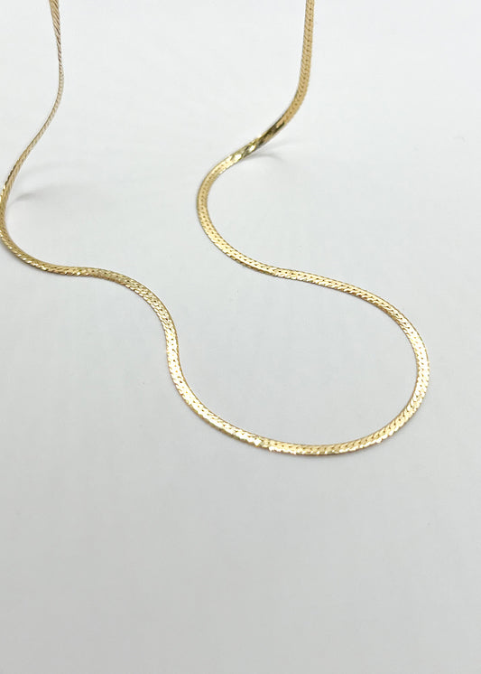 BEVERLY 18K SOLID GOLD NECKLACE