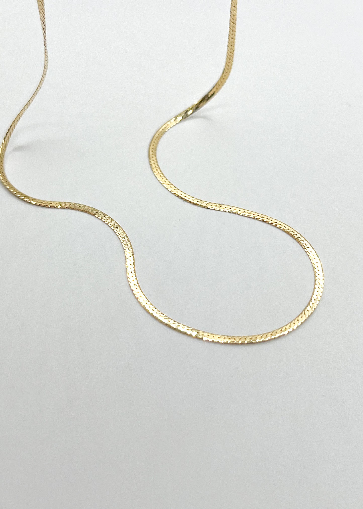 BEVERLY 18K SOLID GOLD NECKLACE