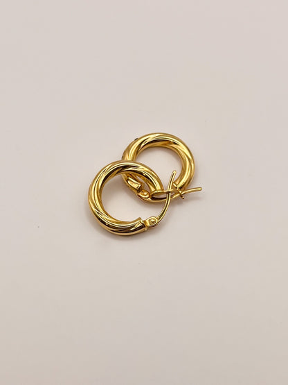 PORTOLA 18K SOLID EARRINGS