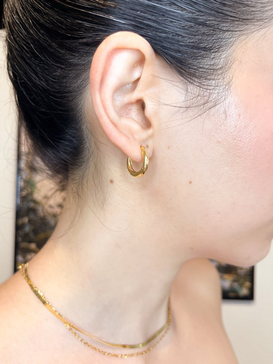 PORTOLA 18K SOLID EARRINGS