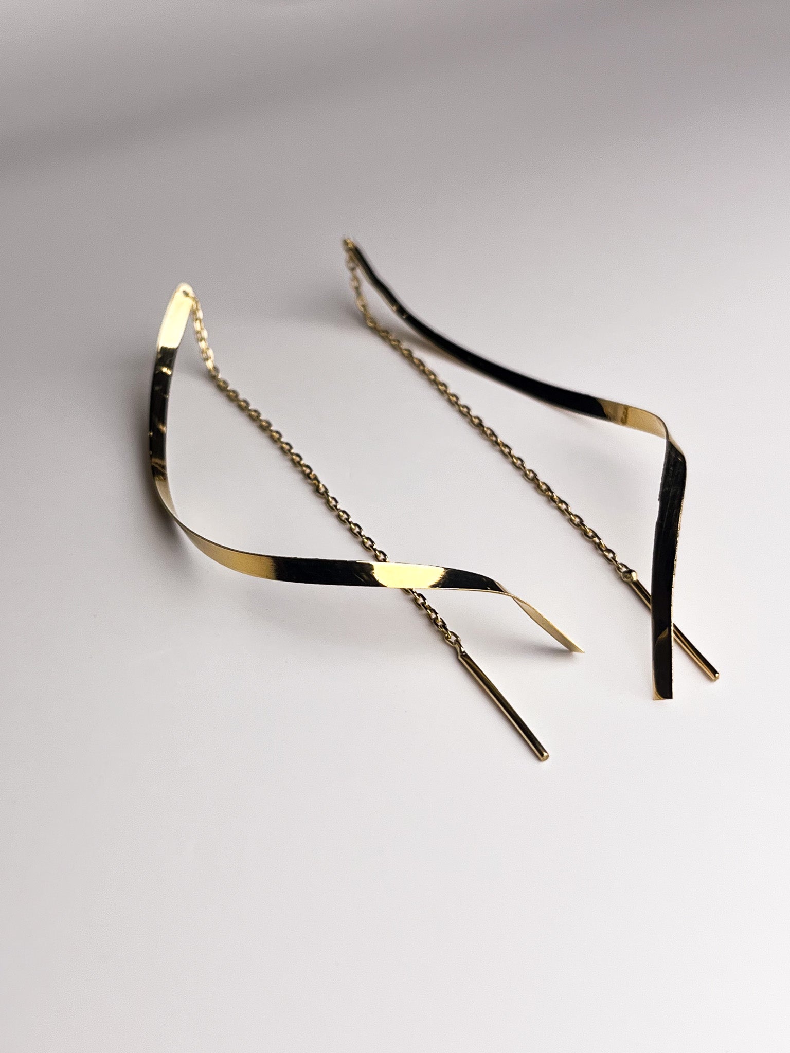 Zayn threader earrings