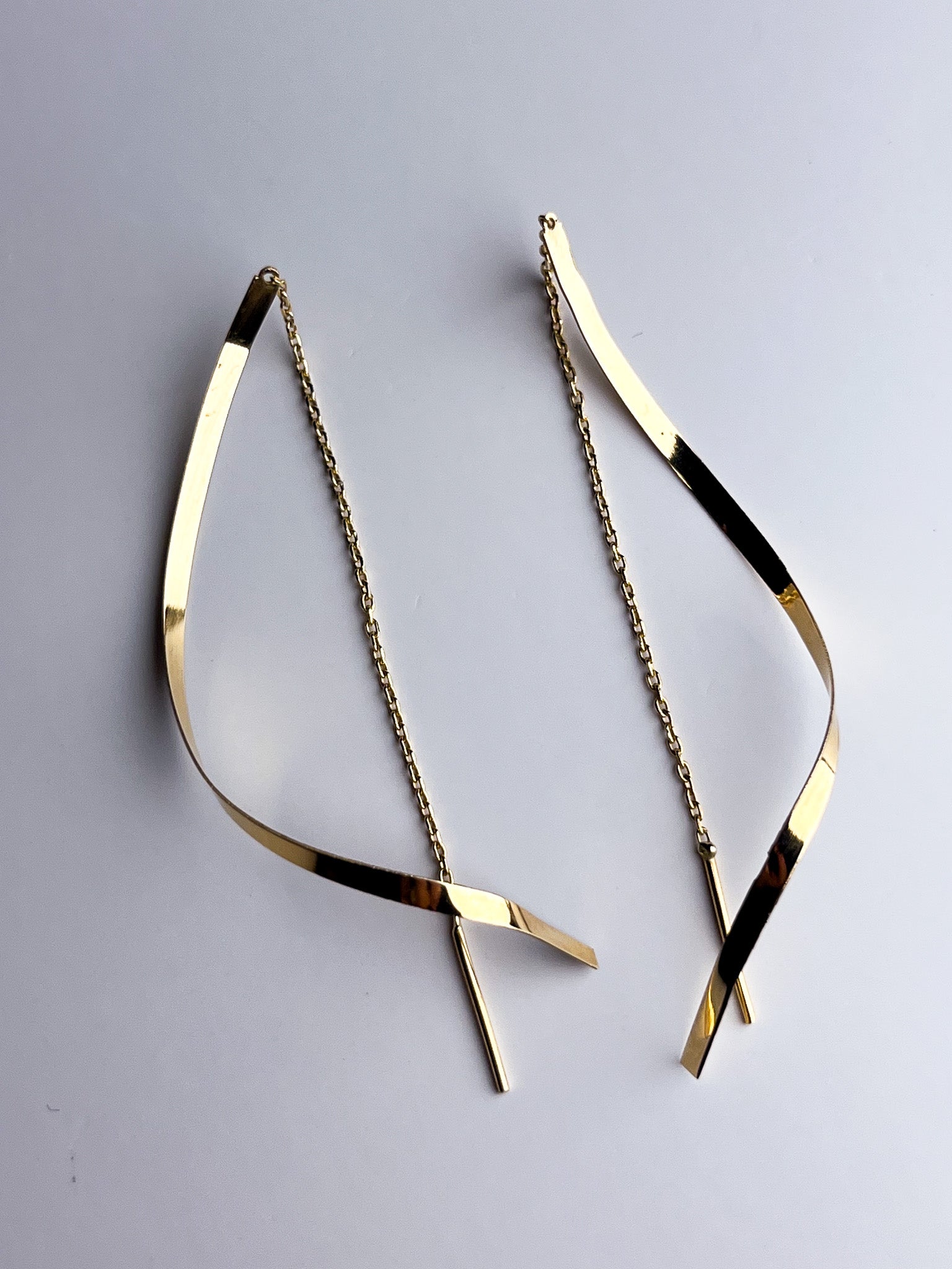 Zayn threader earrings