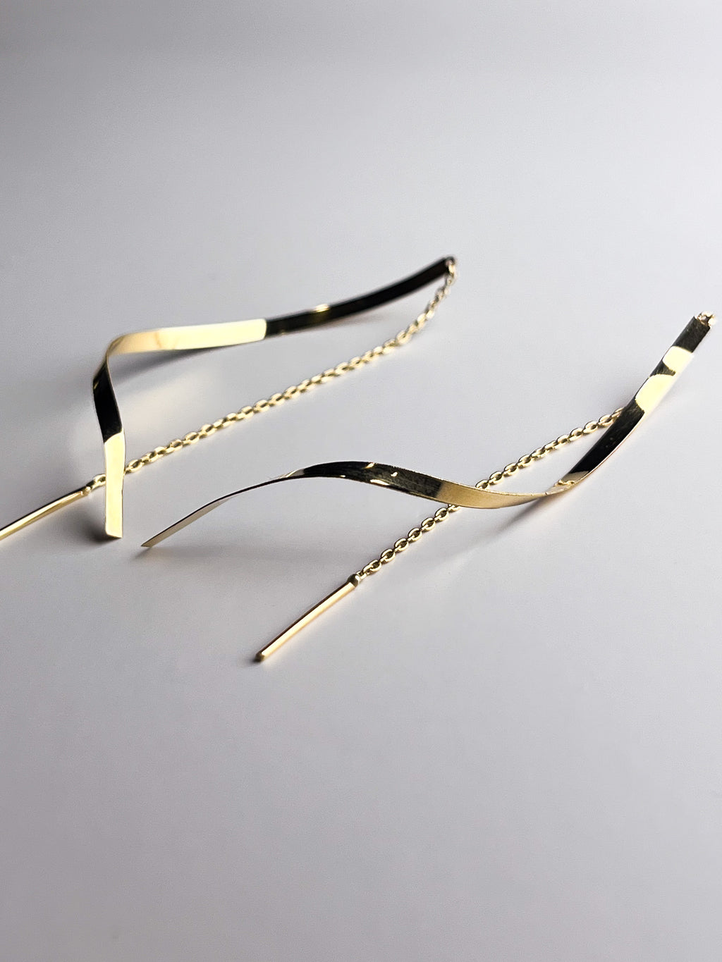 Zayn threader earrings