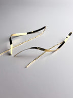 Zayn threader earrings