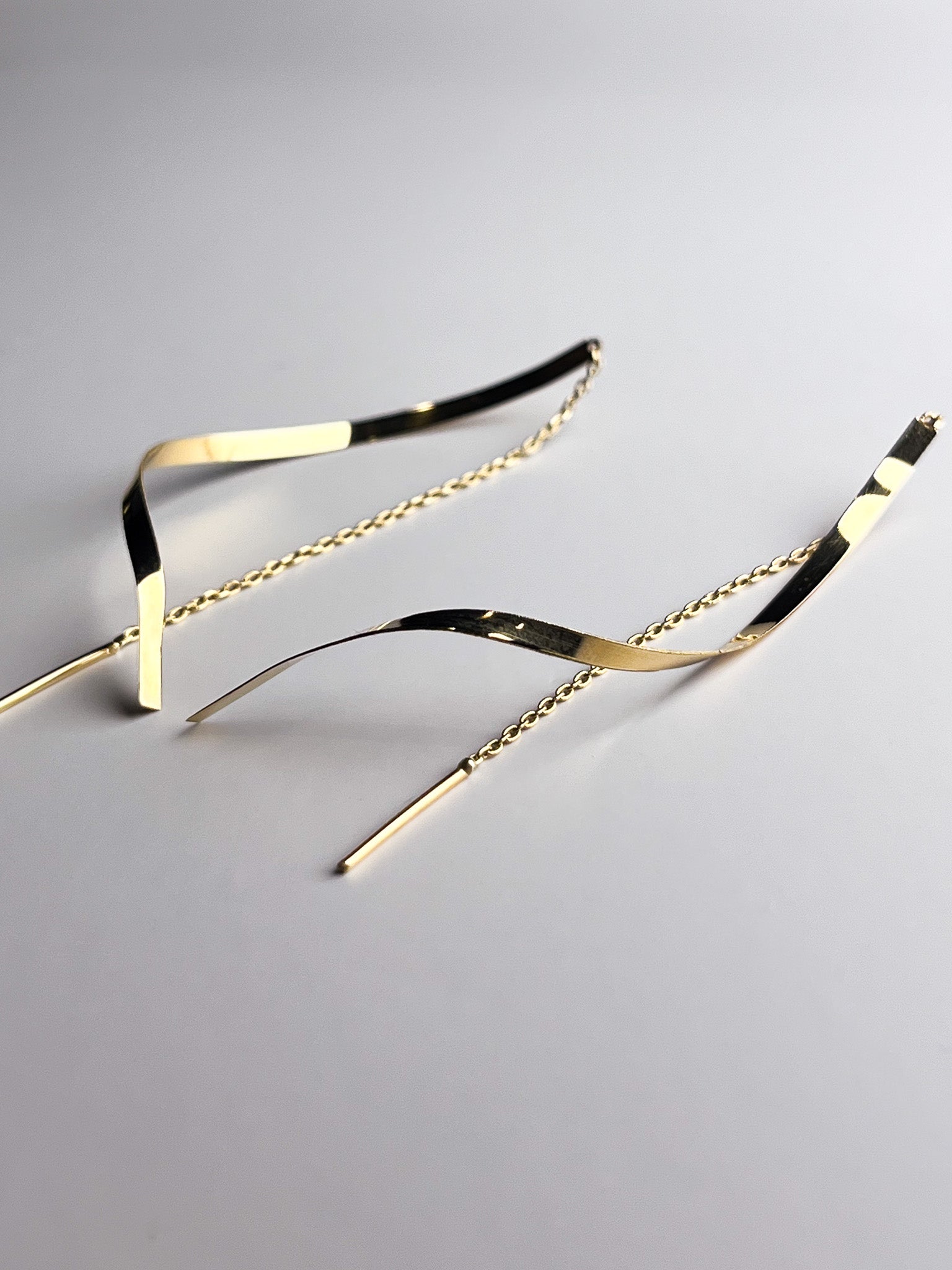 Zayn threader earrings