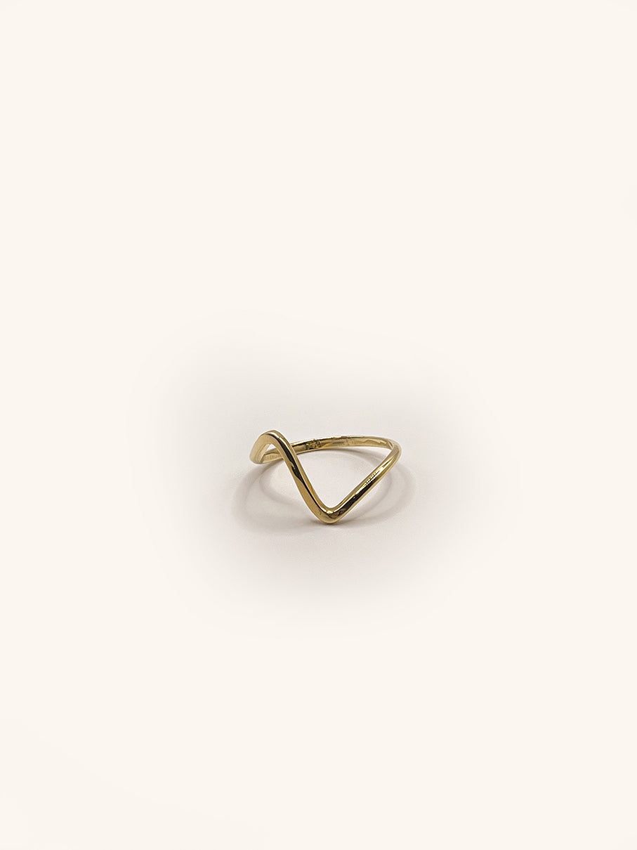 LOMBARD 18K SOLID GOLD RING