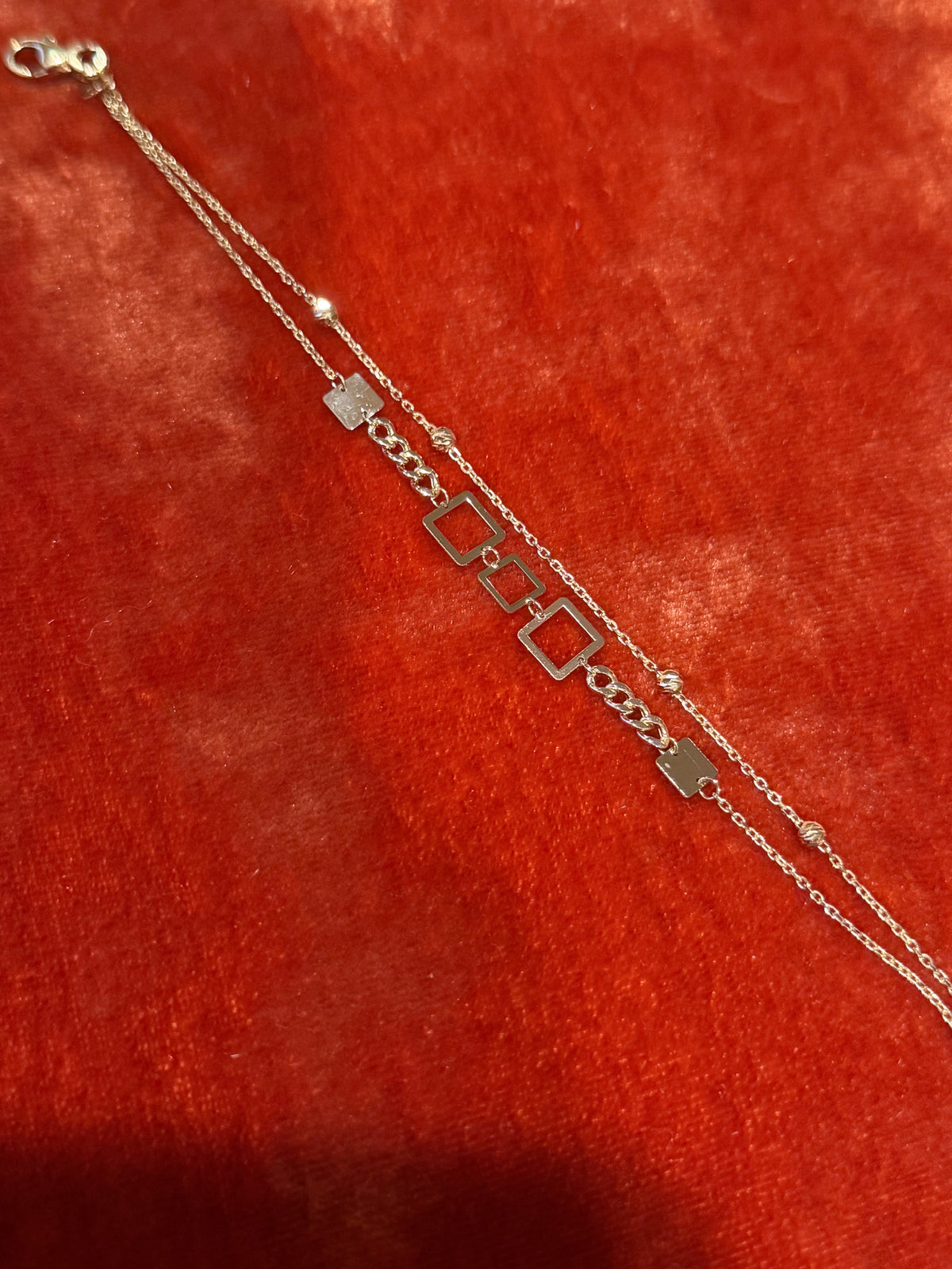 Maya Terra Bracelet, Squares, Sample