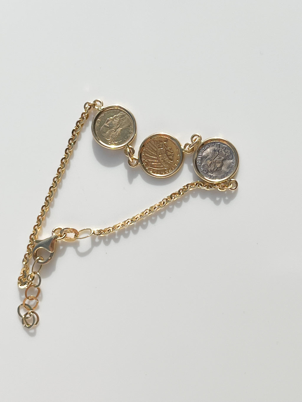 Vintage Coin Bracelet