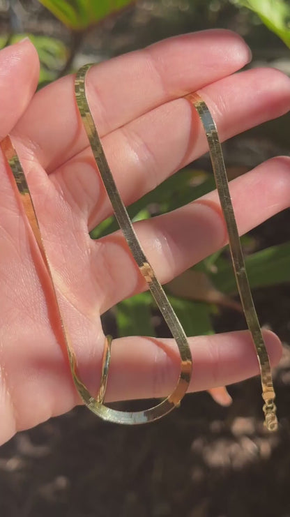 LIQUID GOLD NECKLACE | 5.6g